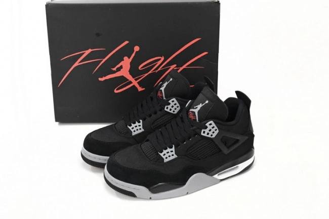 1st Kicks Air 1010 DH7138- 4 Trendy Canvas Black Jordan 1203